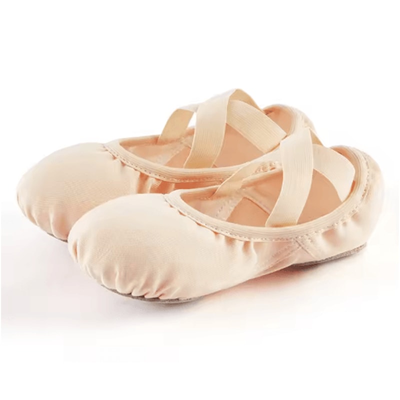 FlexGrace Elastic Ballet Dance Shoes With Soft Cat Claw Sole 4