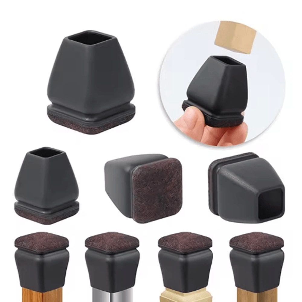FlexGuard 15 Angled Felt Chair Leg Floor Protectors 8Pack 2