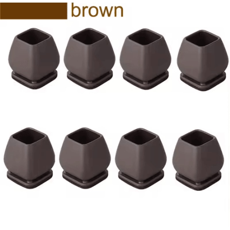 FlexGuard 15 Angled Felt Chair Leg Floor Protectors 8Pack 6