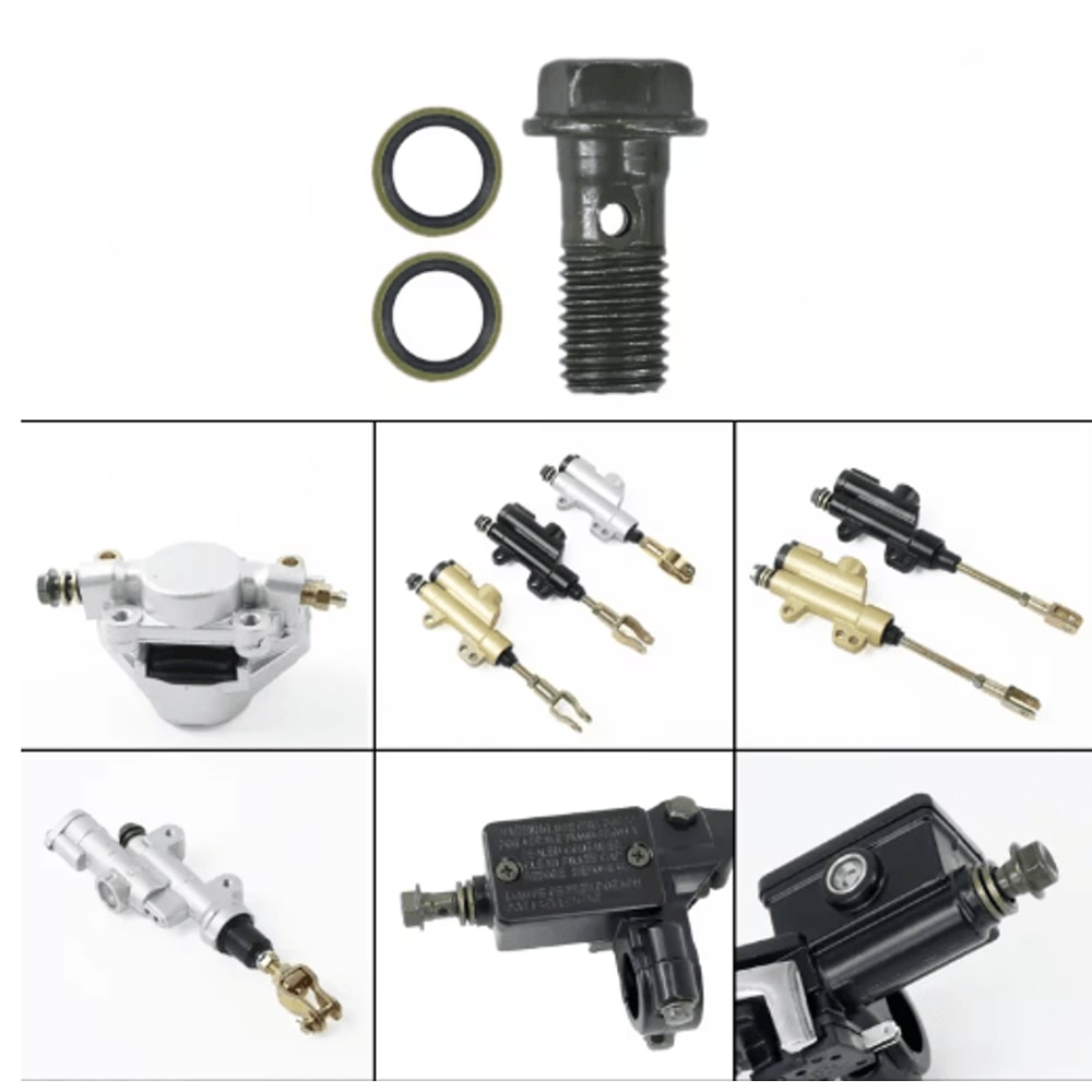 SteelFlex Universal M10 Hydraulic Brake Clutch Line Hose 1