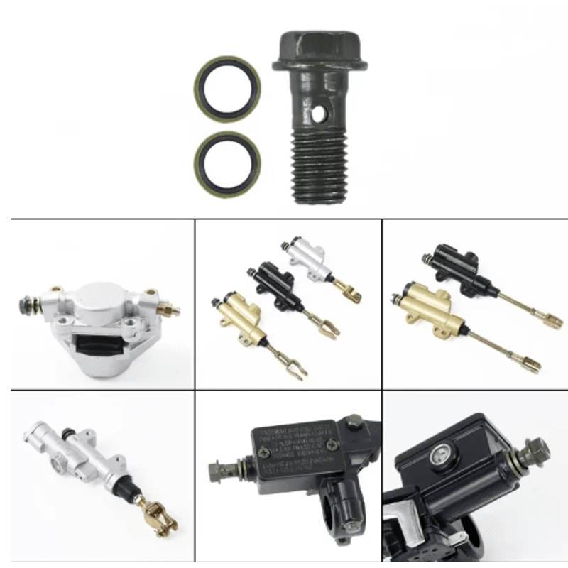 SteelFlex Universal M10 Hydraulic Brake Clutch Line Hose 1