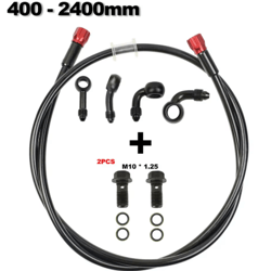 steelflex universal m10 hydraulic brake & clutch line hose