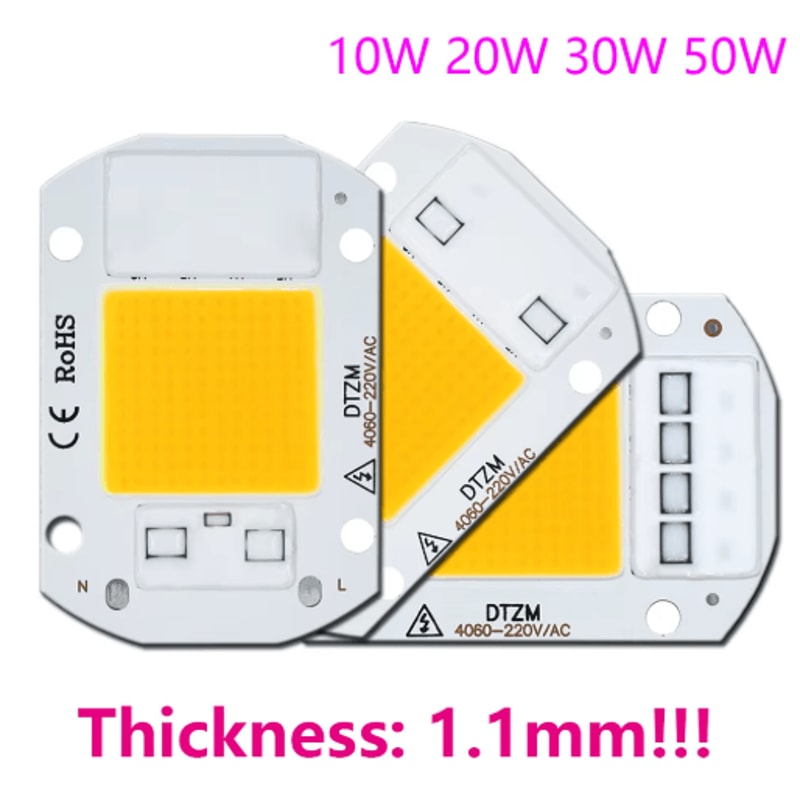 UltraBeam 220V HighPower LED COB Matrix Flood Light 5W50W Options 3