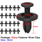 AutoLock 6mm Push Type Plastic Rivet Fastener Clips For Toyota 10 To 50pcs 2