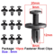 AutoLock 6mm Push Type Plastic Rivet Fastener Clips For Toyota 10 To 50pcs 5