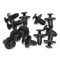 AutoLock 6mm Push Type Plastic Rivet Fastener Clips For Toyota 10 To 50pcs 6