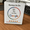 ReviewTap NFC Google Review Acrylic Stand And Card NTAG215 Waterproof 10