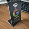 ReviewTap NFC Google Review Acrylic Stand And Card NTAG215 Waterproof 18