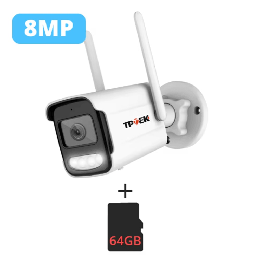 VisionGuard 4K WiFi Outdoor AI Security Camera 5MP To 8MP Options 2