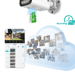 visionguard 4k wifi outdoor ai security camera 5mp to 8mp options