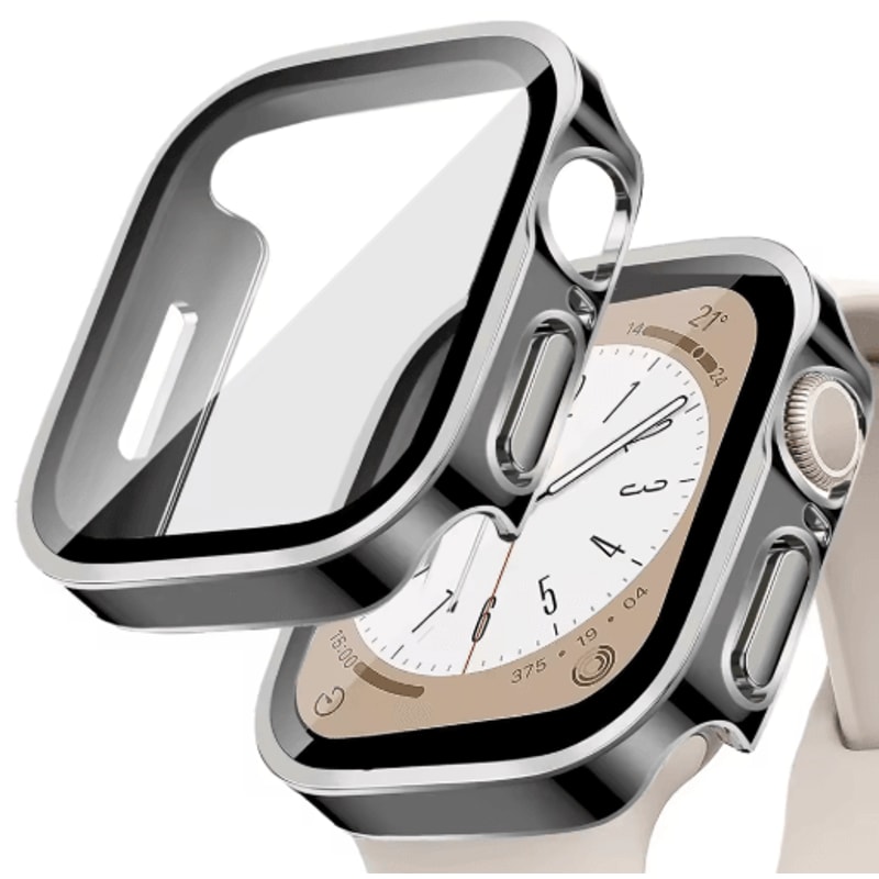 ArmorEdge Tempered Glass Case With PC Bumper For Apple Watch 1