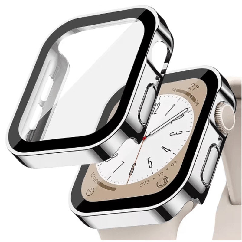 ArmorEdge Tempered Glass Case With PC Bumper For Apple Watch 10