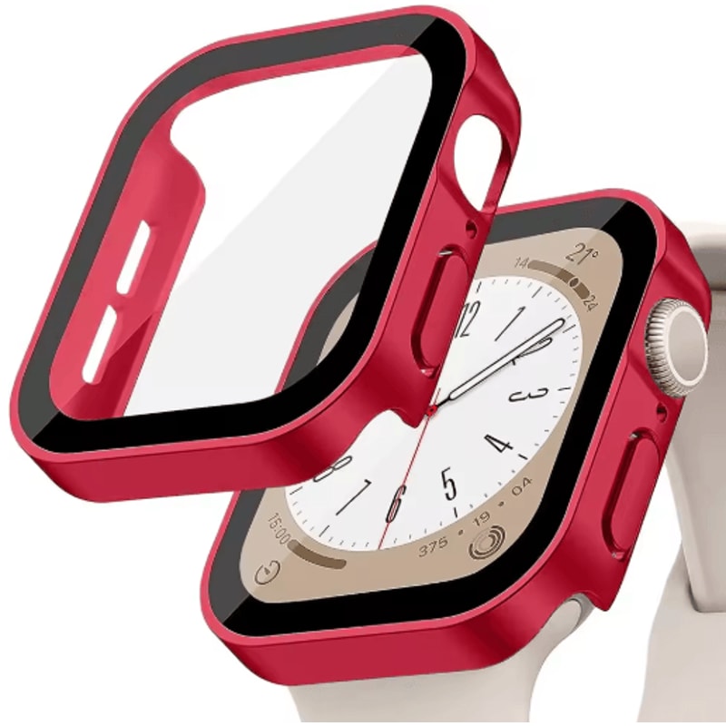 ArmorEdge Tempered Glass Case With PC Bumper For Apple Watch 18