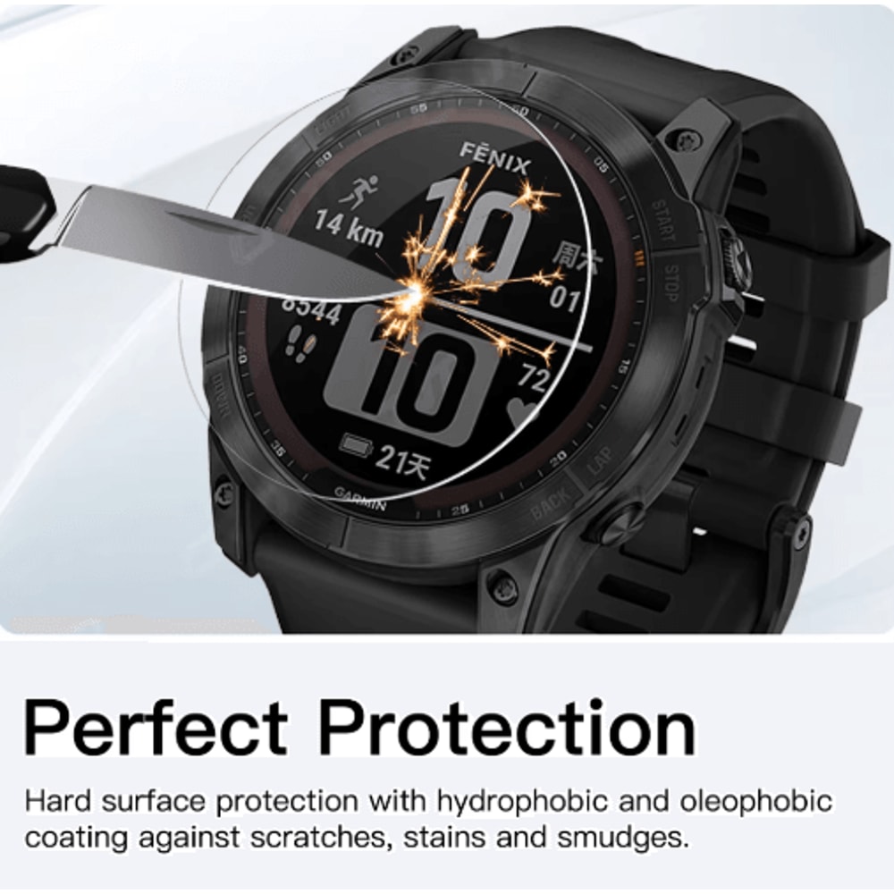 ShieldPro 9H Tempered Glass Screen Protector For Garmin Fenix Series 18