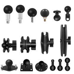 flexride 1-inch ball head gps & camera mount with 10mm base