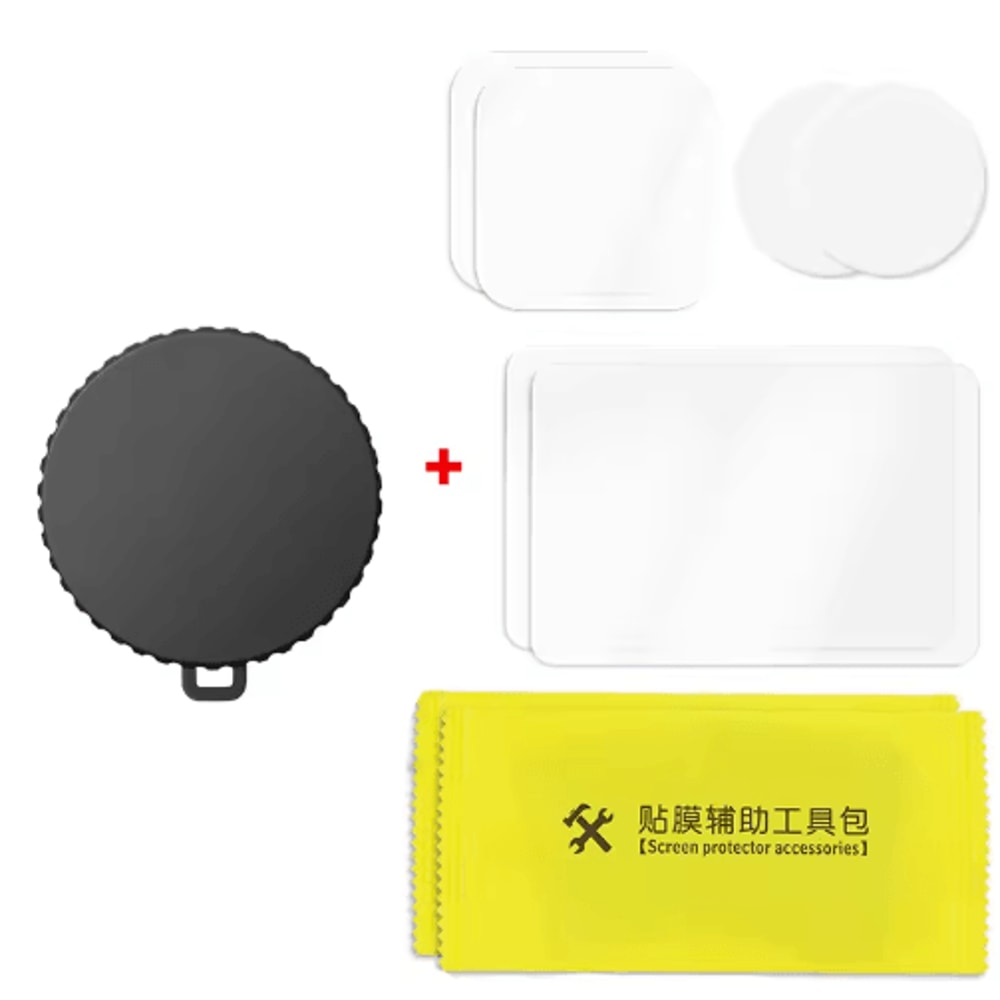 LensGuard Silicone Camera Lens Dust Cover Set For DJI Osmo Action Series 5