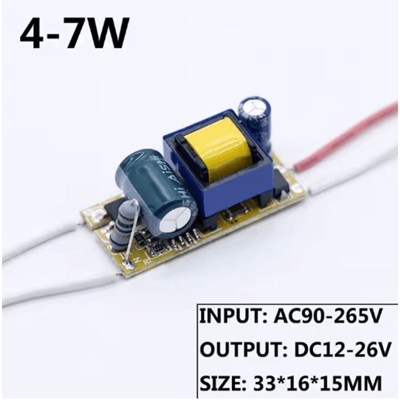 PowerMate 220V Constant Current LED Driver Board 1W36W 300mA 5