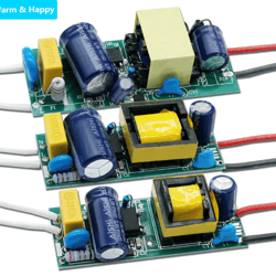 powermate 220v constant current led driver board (1w–36w, 300ma)