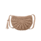 Solara HalfMoon Straw Crossbody Bag Handmade Summer Rattan Handbag 7