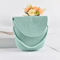 Solara HalfMoon Straw Crossbody Bag Handmade Summer Rattan Handbag 9