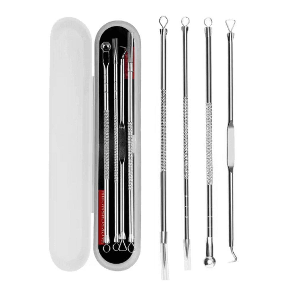 ClearPoint Ultra Fine Blackhead And Pimple Remover Tweezers Set 6