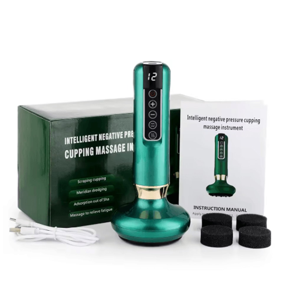 VitaCupp Electric Suction Cupping Therapy And Gua Sha Massage Set 3