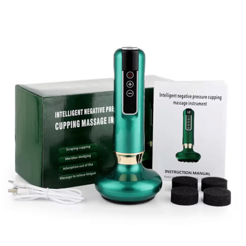VitaCupp Electric Suction Cupping Therapy And Gua Sha Massage Set 5