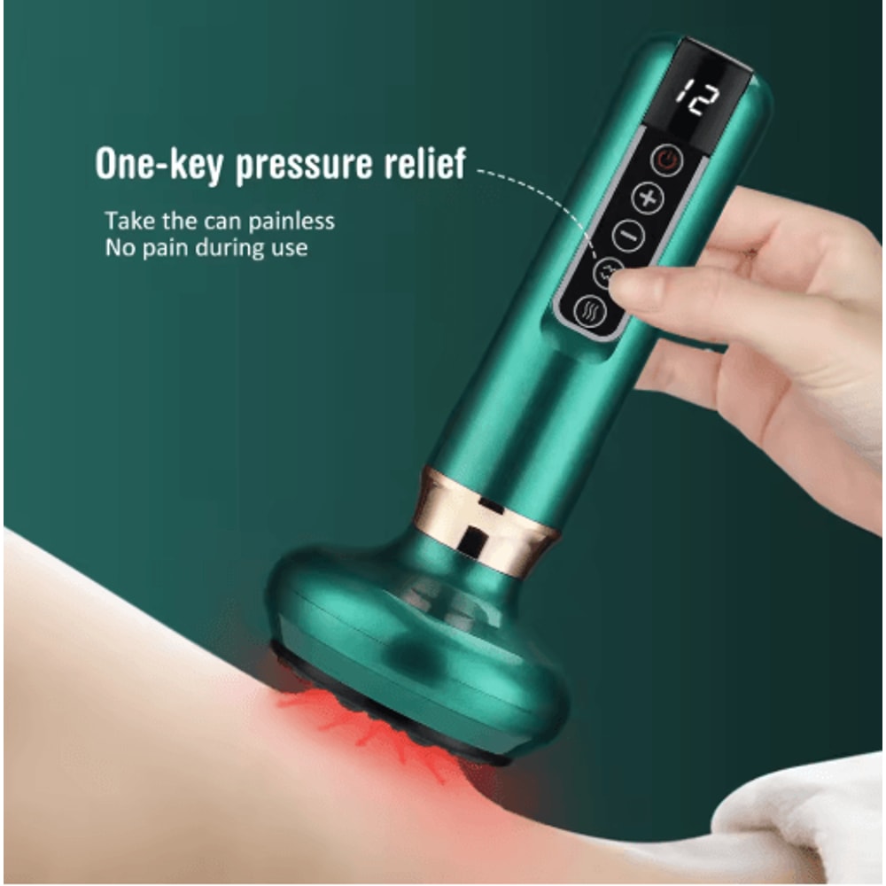 VitaCupp Electric Suction Cupping Therapy And Gua Sha Massage Set 7