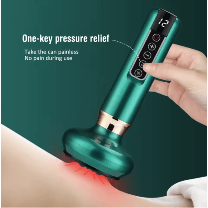 VitaCupp Electric Suction Cupping Therapy And Gua Sha Massage Set 7