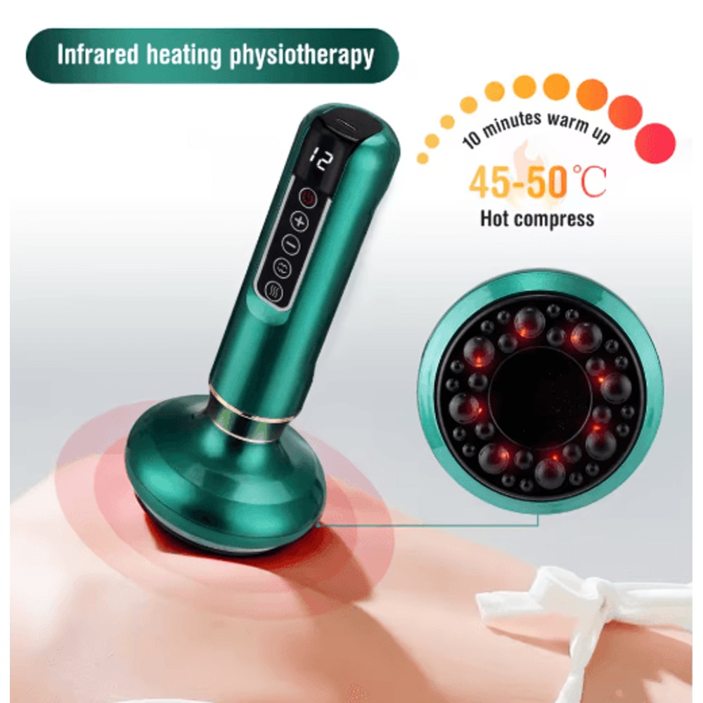 VitaCupp Electric Suction Cupping Therapy And Gua Sha Massage Set 9