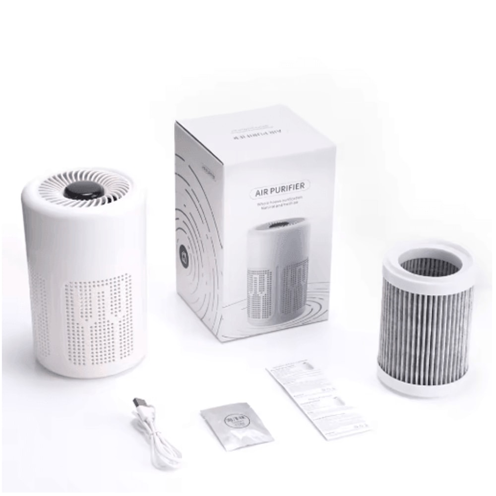 PureBreathe USB Portable Air Purifier With HEPA And Negative Ion Technology 1