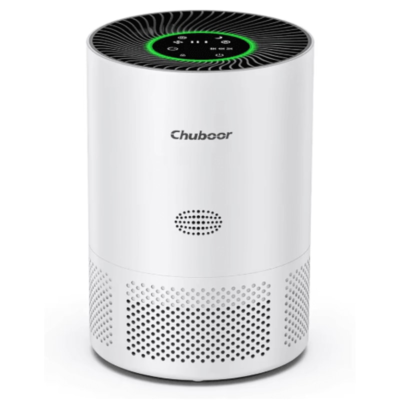 Chuboor HEPA Air Purifier For Home Allergies And Pet Hair Up To 360 Ft 3