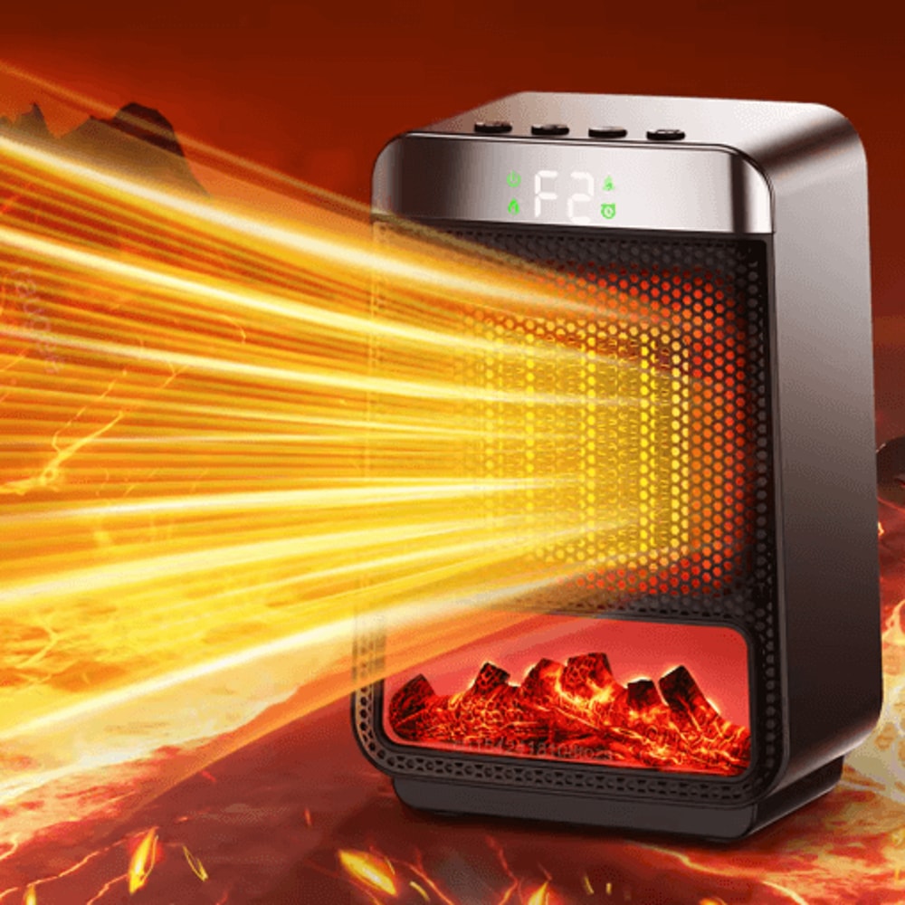 HeatEase Desktop Electric Hot Air Blower With Thermostat 7