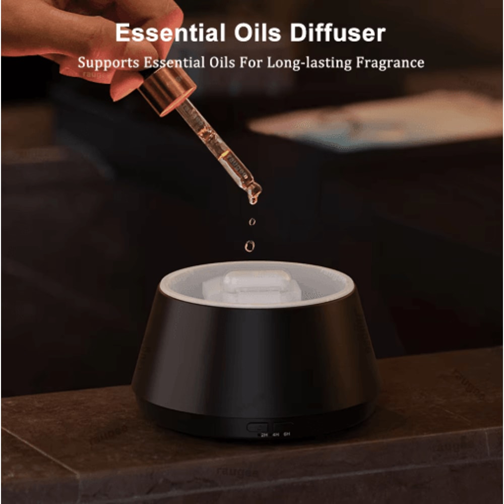 MistGlow USB Mini Air Humidifier And Aroma Essential Oil Diffuser With Night Light 6