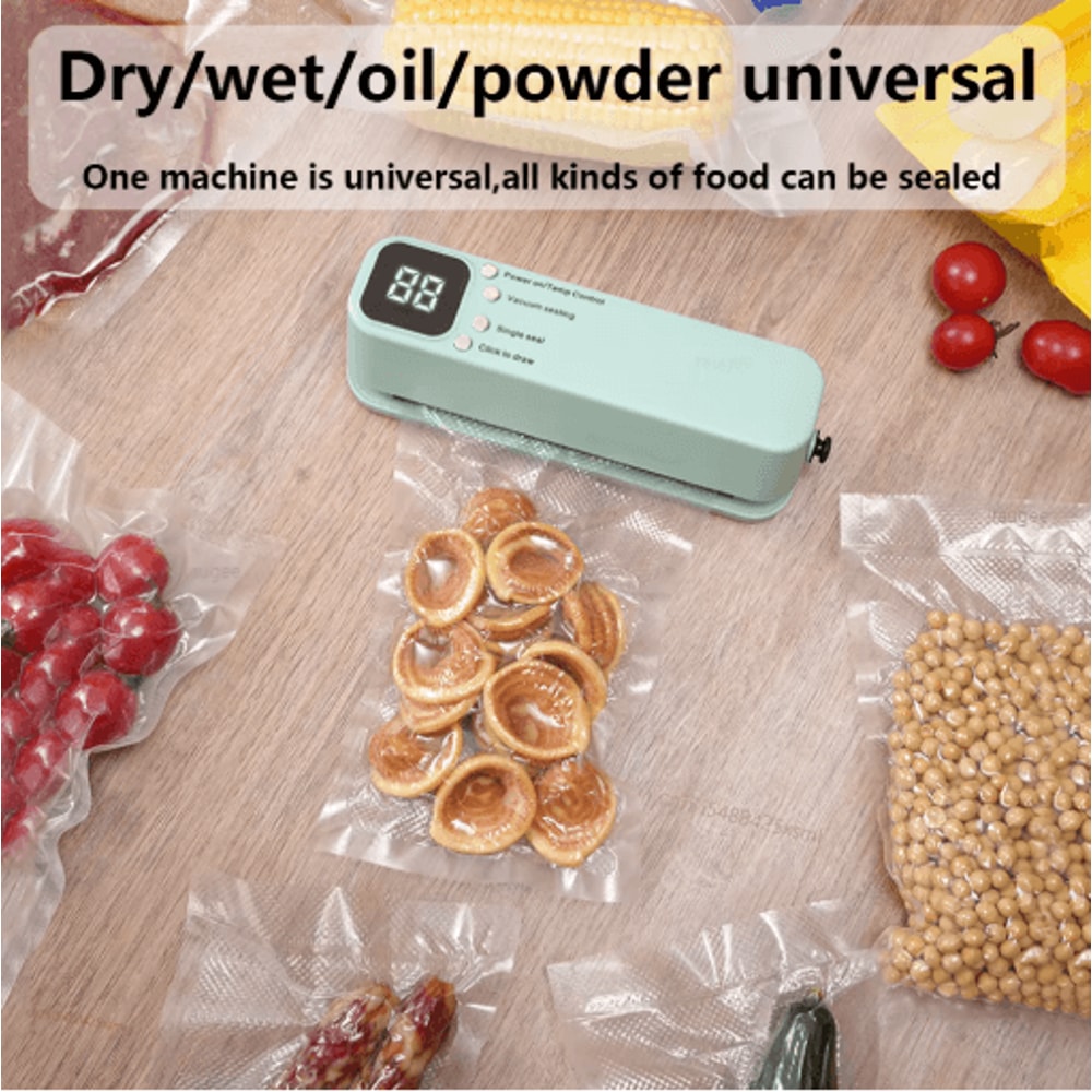 FreshLock USB Rechargeable Portable Vacuum Food Sealer 5
