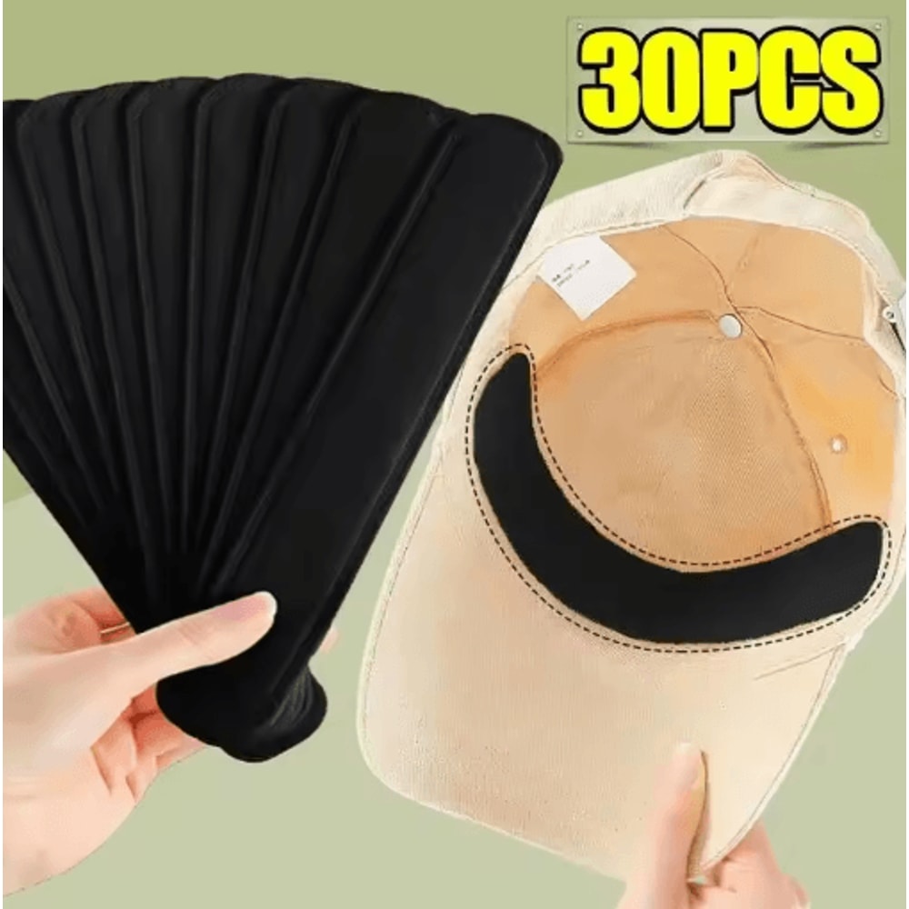 Invisible Cotton Hat Sweat Absorber And Size Reducer Liner 10 To 30 PCS 1