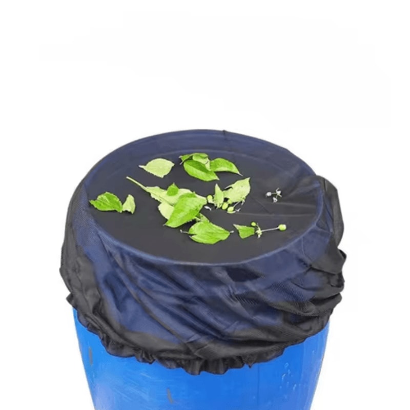 Outdoor Mesh Rain Barrel Cover Netting Set 5 PCS 60 To 100 CM 4