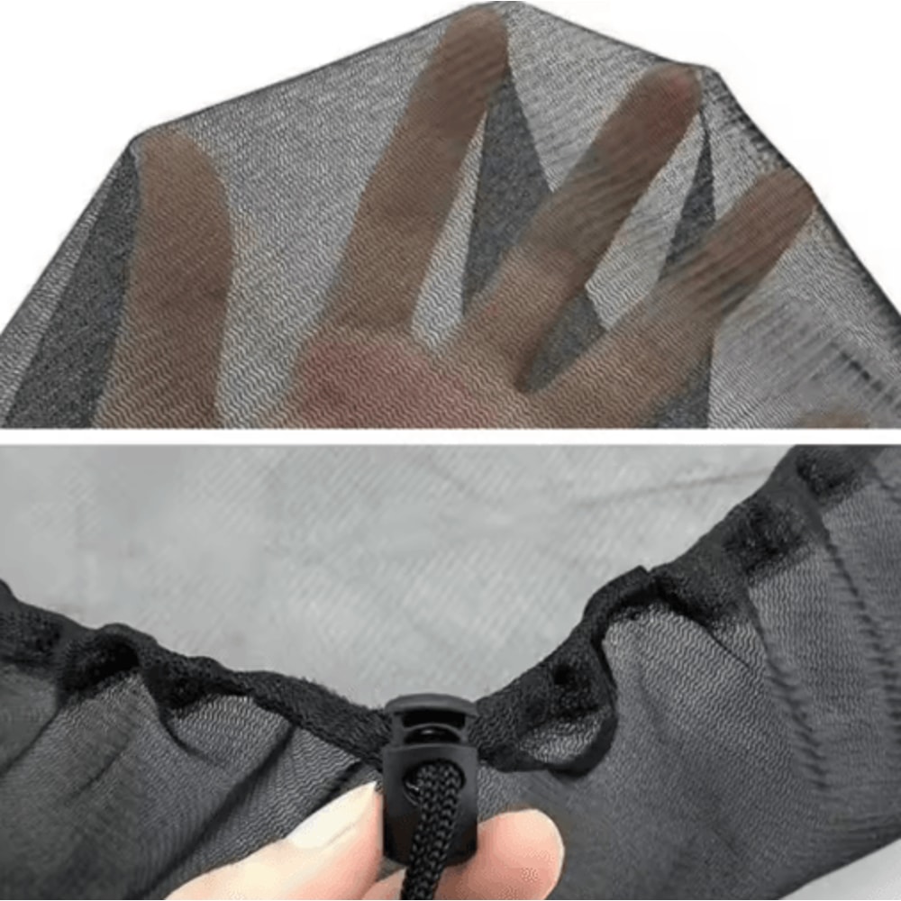 Outdoor Mesh Rain Barrel Cover Netting Set 5 PCS 60 To 100 CM 5