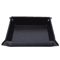PU Leather Folding Valet Tray Organizer For Desk And Travel 6