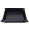 PU Leather Folding Valet Tray Organizer For Desk And Travel 6