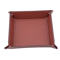 PU Leather Folding Valet Tray Organizer For Desk And Travel 7