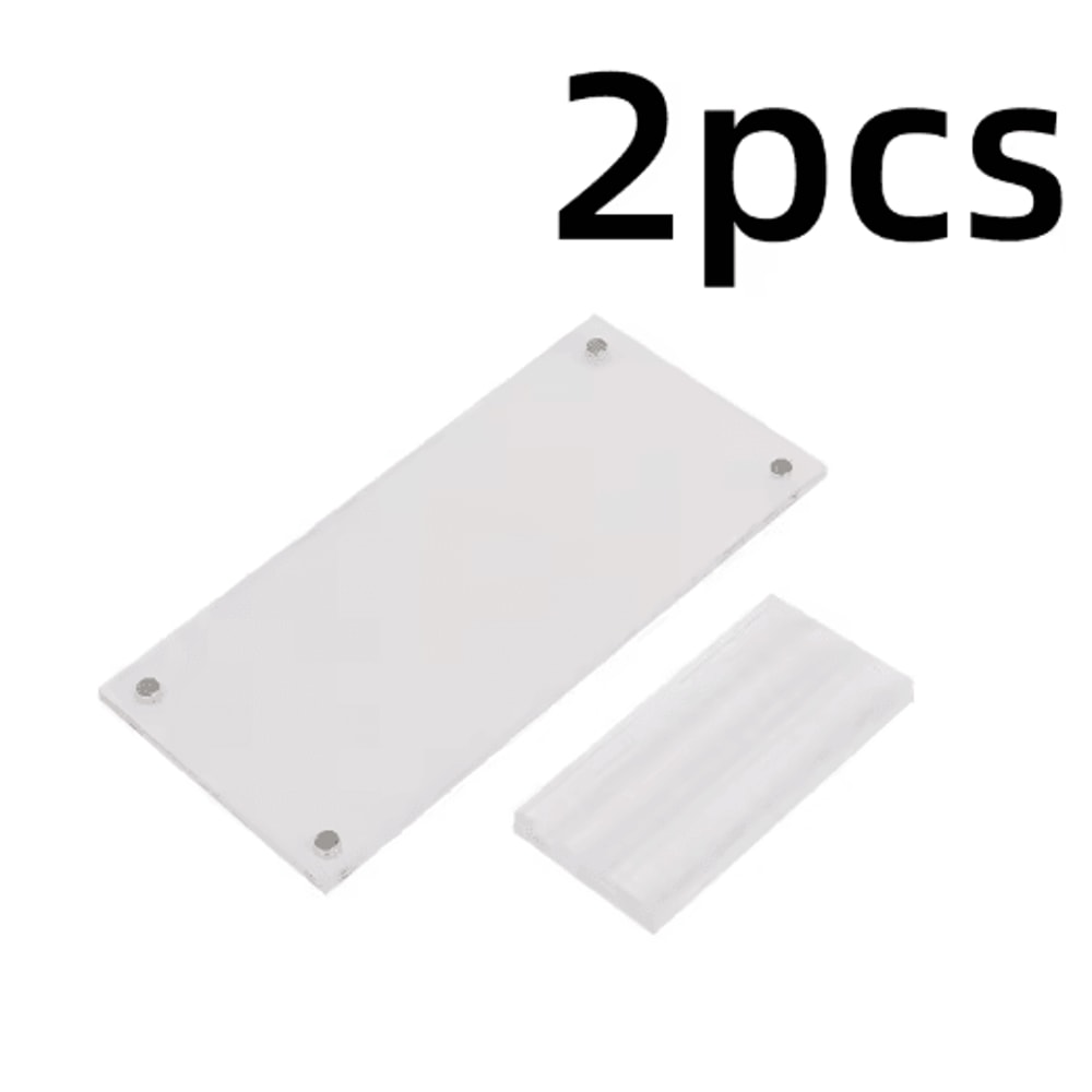 Clear Acrylic Dollar Bill And Commemorative Coin Display Frame With Base 1 To 2 PCS 1