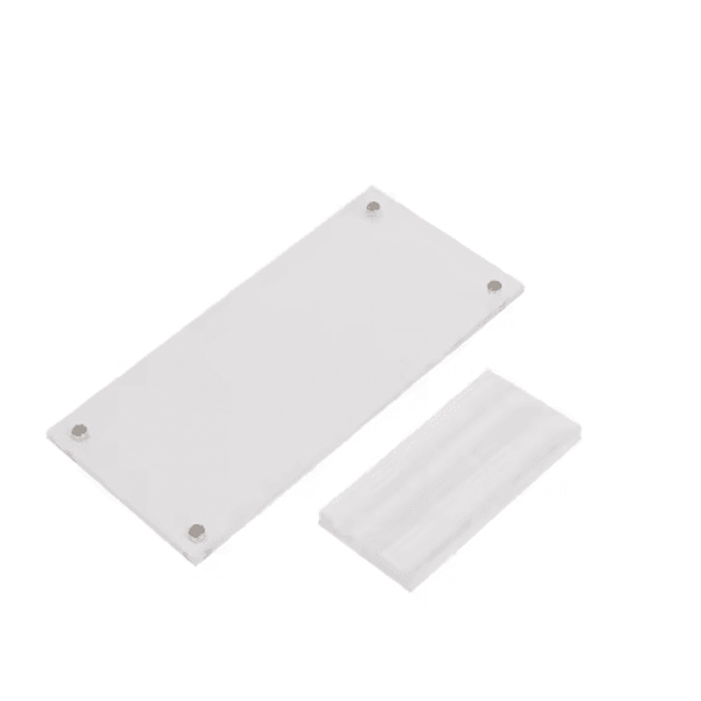 Clear Acrylic Dollar Bill And Commemorative Coin Display Frame With Base 1 To 2 PCS 2