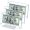 Clear Acrylic Dollar Bill And Commemorative Coin Display Frame With Base 1 To 2 PCS 0