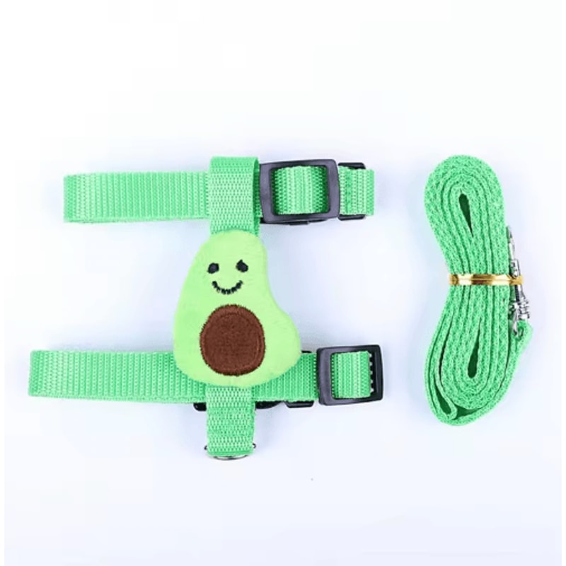 Adjustable Rabbit Harness And Leash Set For Small Animals Cute And Secure Outdoor Walking Gear 2