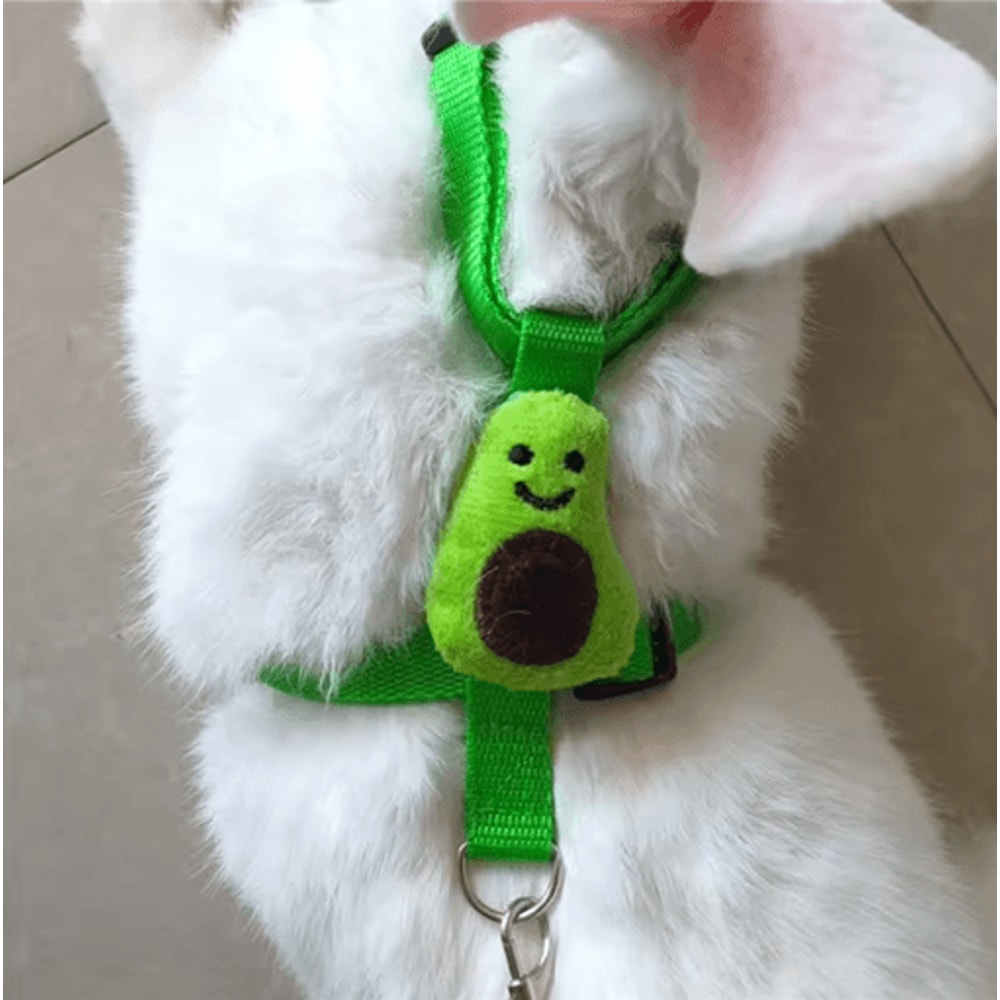 Adjustable Rabbit Harness And Leash Set For Small Animals Cute And Secure Outdoor Walking Gear 7
