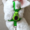 Adjustable Rabbit Harness And Leash Set For Small Animals Cute And Secure Outdoor Walking Gear 7
