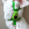 Adjustable Rabbit Harness And Leash Set For Small Animals Cute And Secure Outdoor Walking Gear 7
