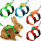 Adjustable Rabbit Harness And Leash Set For Small Animals Cute And Secure Outdoor Walking Gear 0