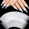 Fiberglass Nail Extension Wraps For UV Gel And Acrylic Silk Form Manicure Building Sheets 10 To 50p 0